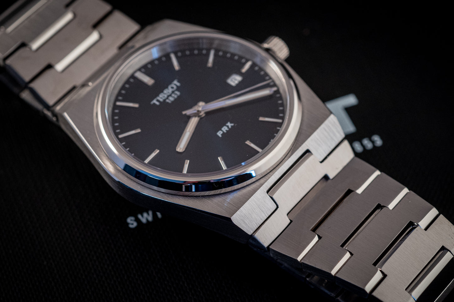 Tissot BRAND NEW PRX T-Classic Blue 40MM Box And Papers Ref T1374101104100