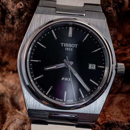 Tissot BRAND NEW PRX T-Classic Blue 40MM Box And Papers Ref T1374101104100