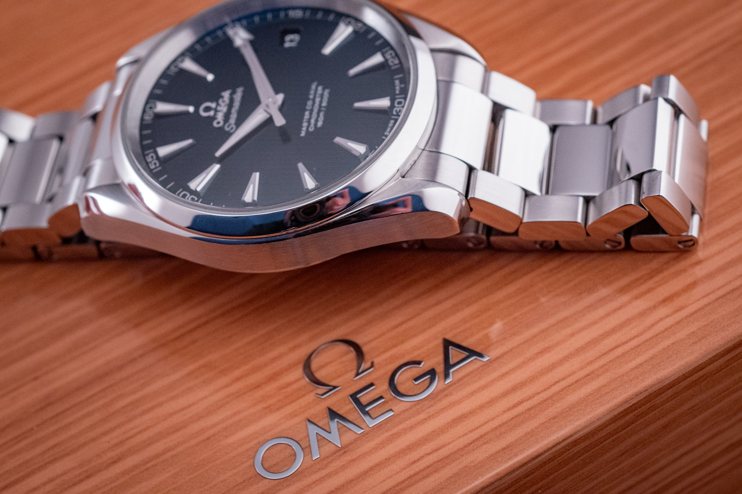 Omega Seamaster Aqua Terra 11/2023 Blue Dial Box And Papers Ref 231.10.42.21.03.003