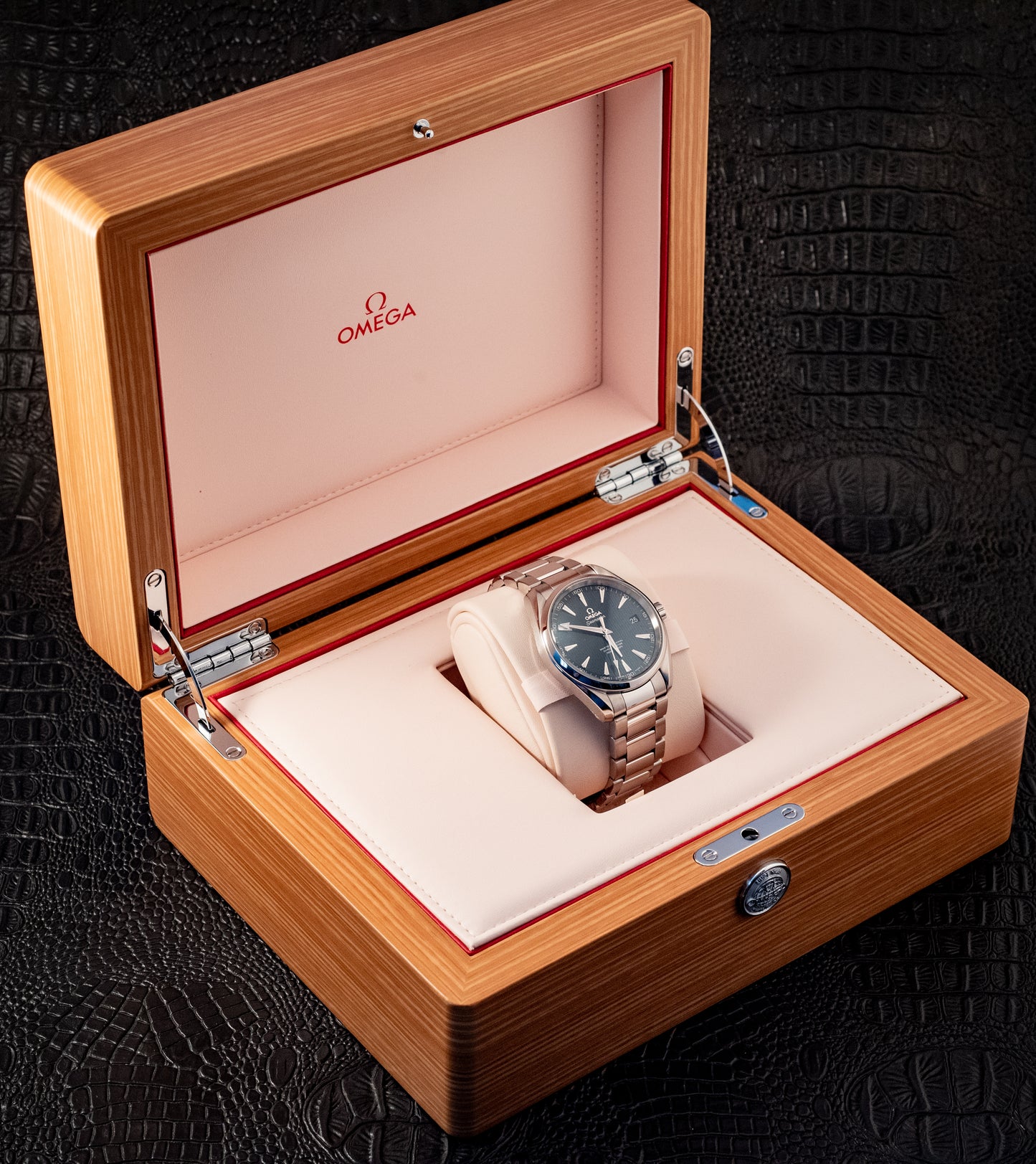Omega Seamaster Aqua Terra 2021 Blue Dial Box And Papers Ref 231.10.42.21.03.003