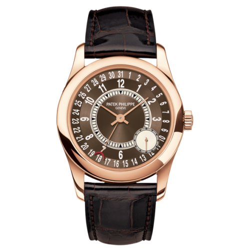 Patek Philippe Calatrava 6000 Red Gold / Brown : Ref Number 6000R-001