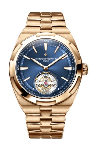 Vacheron Constantin Overseas Tourbillon Pink Gold / Blue : Ref Number 6000V/110R-B733