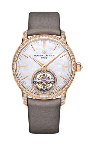 Vacheron Constantin Traditionnelle Tourbillon Pink Gold / Diamond / MOP : Ref Number 6035T/000R-B634