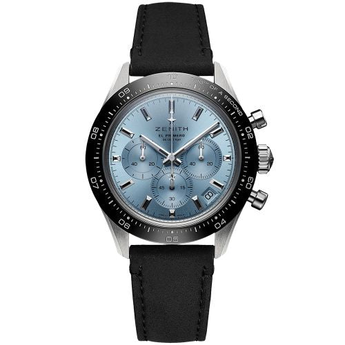 Zenith Chronomaster Sport Yoshida White Gold / Aqua Blue : Ref Number 65.3104.3600/52.C920