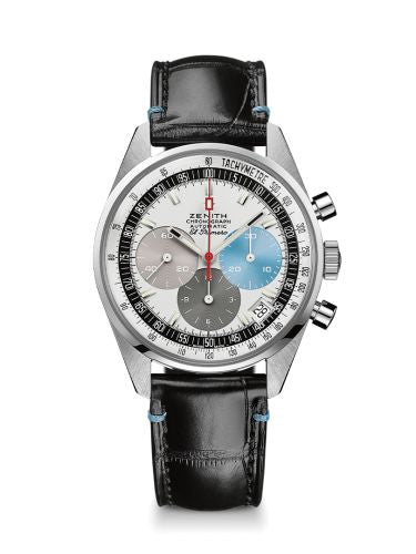 Zenith El Primero A386 Revival White Gold / Only Watch : Ref Number 65.O386.400/69.C820