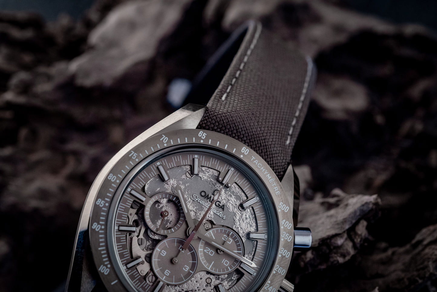 Omega NEW 2026 Dark Side Of The Moon Grey Ceramic 44.25MM Box And Papers Purchase Receipt Ref 310.92.44.50.06.001