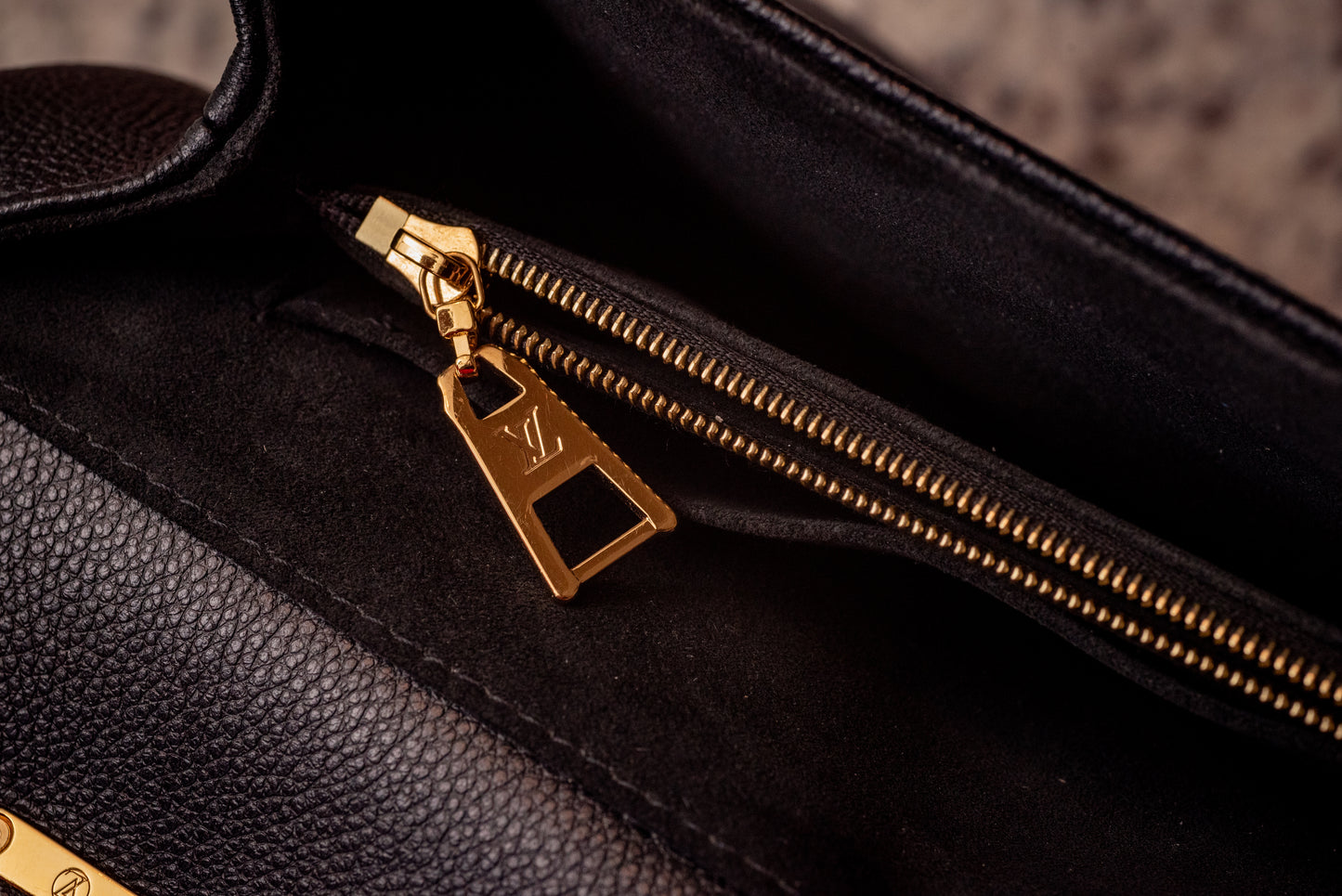 Louis Vuitton Madeleine MM Empreinte Top Handle Handbag Shoulder Strap Box LegitGrails Auth Papers