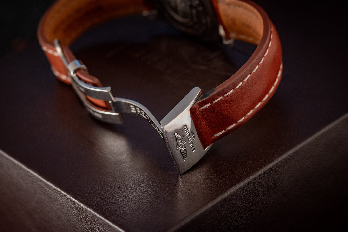 Breitling Avenger II GMT 43 Leather Strap Ref A3239011/BC34 Box And Papers