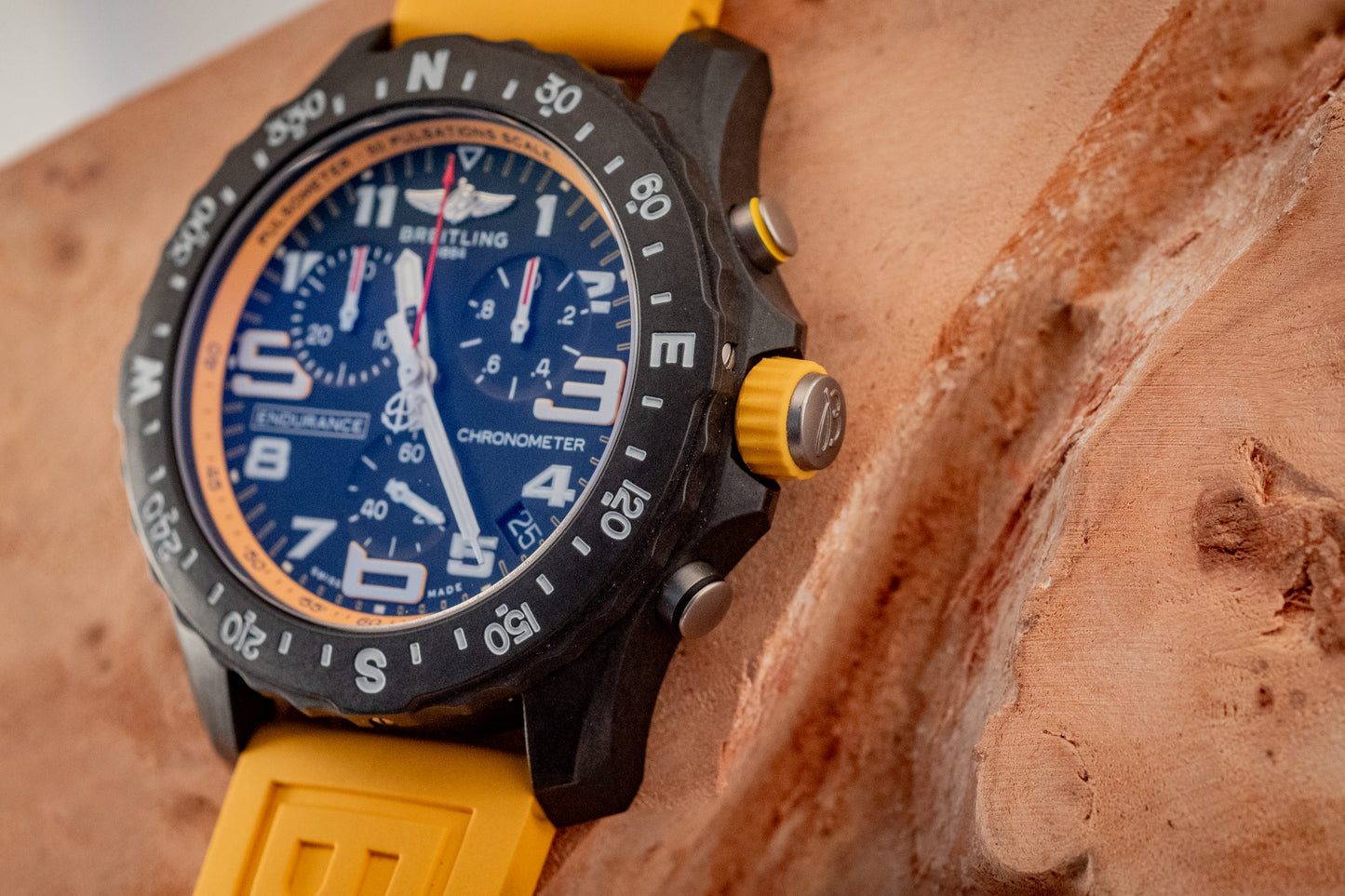 Breitling 2022 Endurance Pro 44MM Yellow Box And Papers Ref X82310A41B1S1