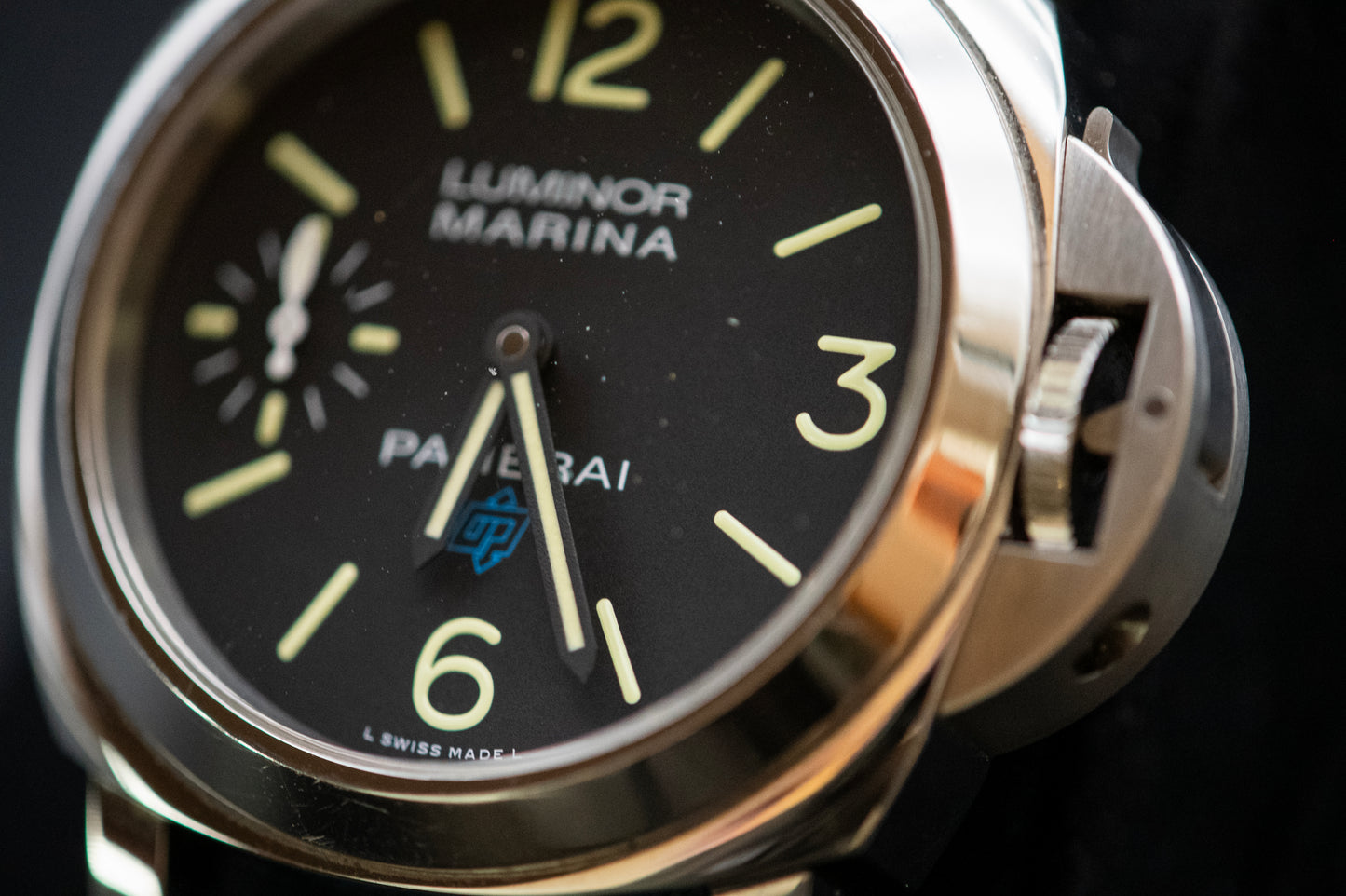 Panerai Luminor Marina PAM00777 Box And Papers Additional Strap