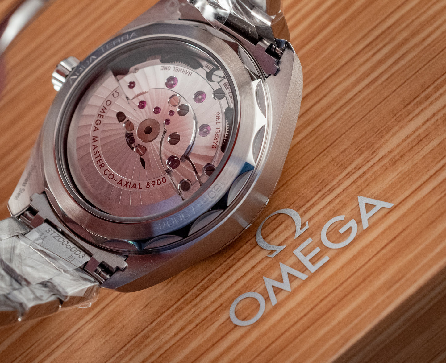 Omega 2024 Seamaster Aqua Terra Teak Blue Box And Papers Ref 220.10.41.21.03.001