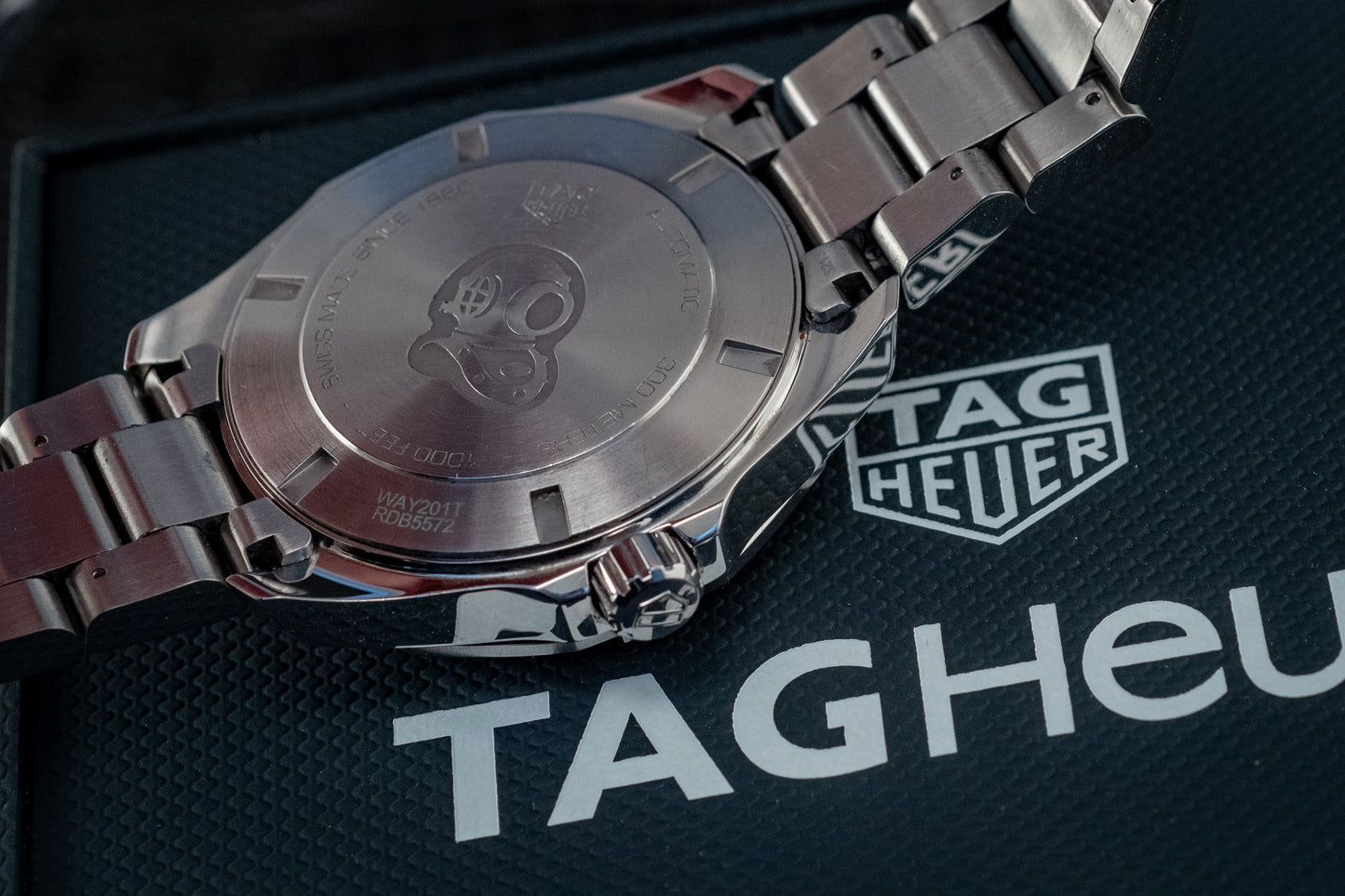 TAG Heuer 2023 Aquaracer 43MM Batman Box And Papers Ref WAY201T.BA0927
