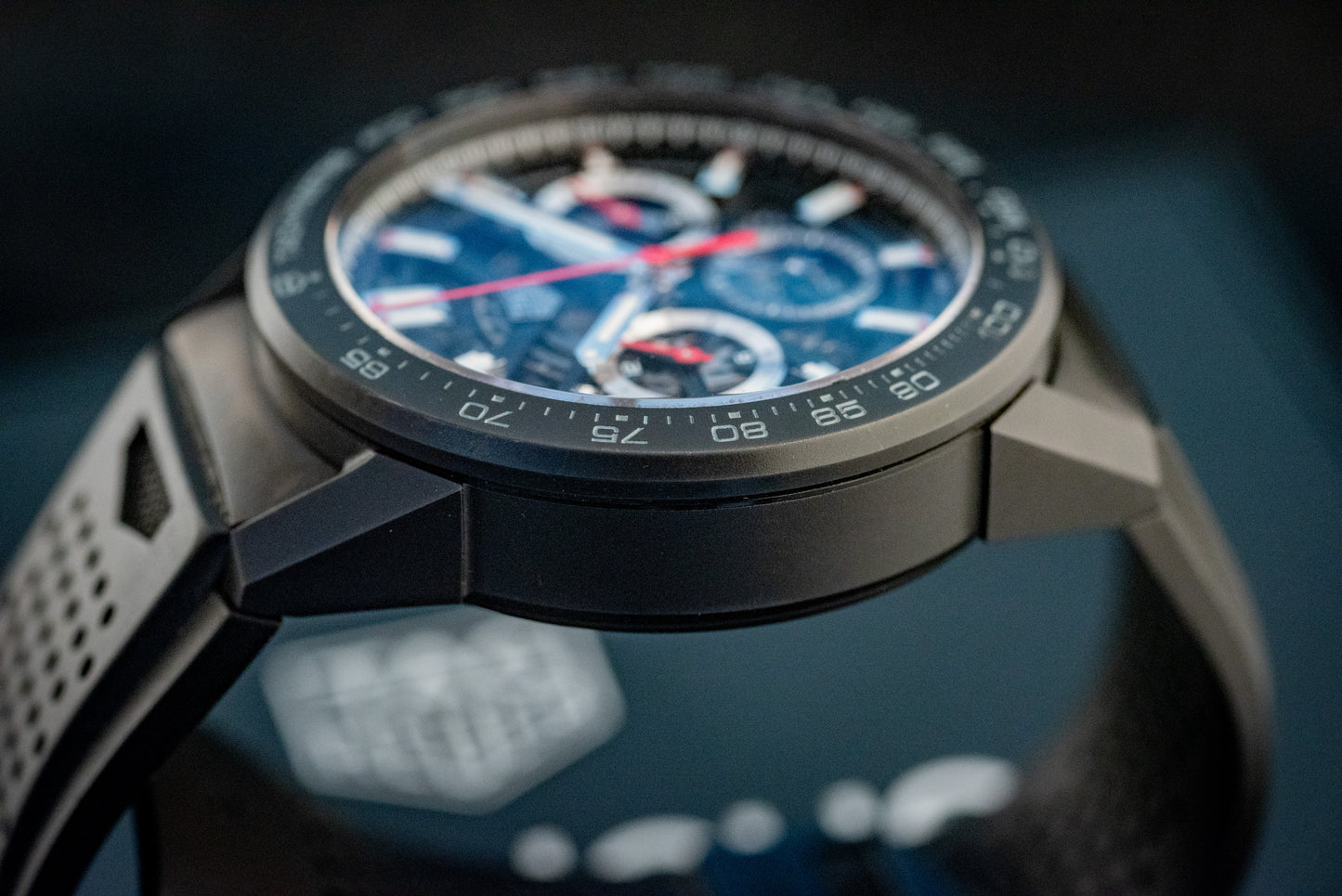 TAG Heuer Carrera Caliber Heuer 02 Chronograph CBG2A90.FT6173 Box And Papers Original Purchase Receipt