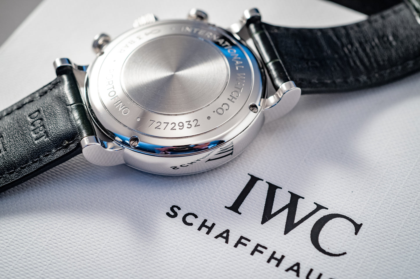 IWC Portofino 2022 Chronograph Green Dial 39MM Warranty Unti 4/2030 Box And Papers Ref IW391405