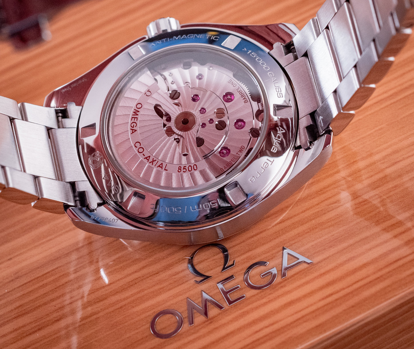 Omega Seamaster Aqua Terra 11/2023 Blue Dial Box And Papers Ref 231.10.42.21.03.003