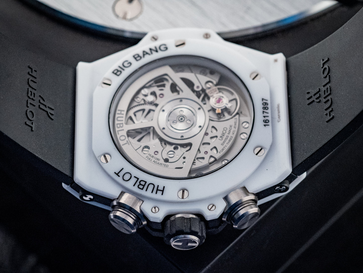 Hublot Big Bang Unico 2022 Ceramic 44MM Box And Papers Ref 421.HX.1170.RX