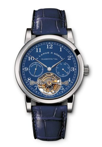 A. Lange & Sšhne Tourbillon Pour le M̩rite White Gold Blue : Ref Number 701.007