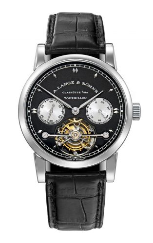 A. Lange & Sšhne Tourbillon Pour le M̩rite White Gold / Black : Ref Number 701.028