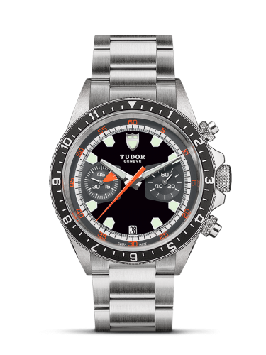 Tudor Heritage Chrono Black / Bracelet : Ref Number 70330N-0005
