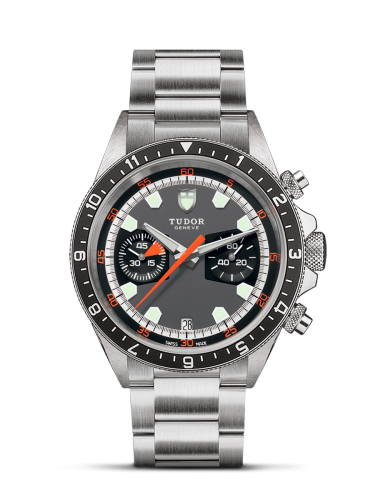 Tudor Heritage Chrono Grey / Bracelet : Ref Number 70330N-0006