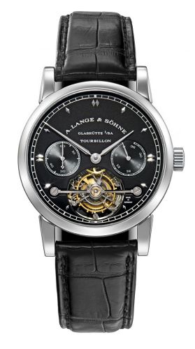 A. Lange & Sšhne Tourbillon Pour le M̩rite Platinum / Black : Ref Number 711.035