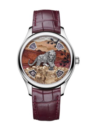 Vacheron Constantin Les Cabinotiers Les Cabinotiers Imperial Tiger White Gold / Red Wood : Ref Number 7600C/000G-B449