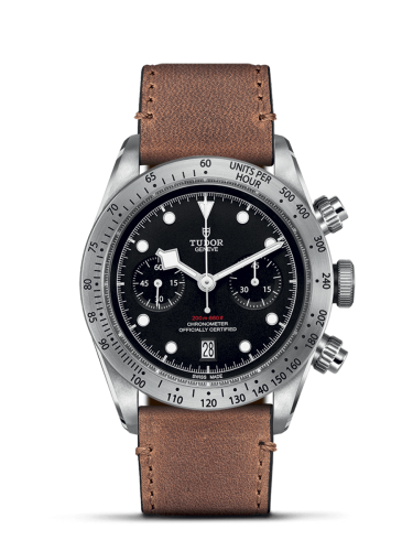 Heritage Black Bay Black Chronograph / Strap