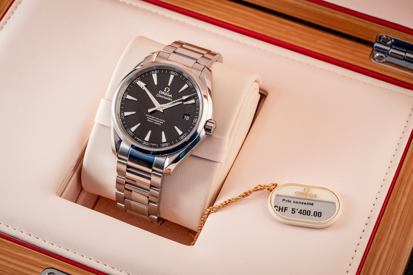 Omega 2021 Seamaster Aqua Terra Men's 42MM Stainless Steel Black Dial Ref 231.10.42.21.01.003