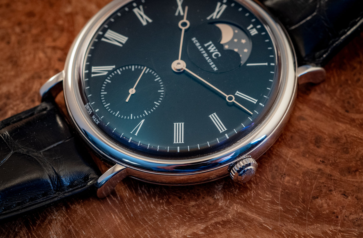 IWC Portofino Hand-Wound 46MM Full Set Box And Papers Ref IW544801