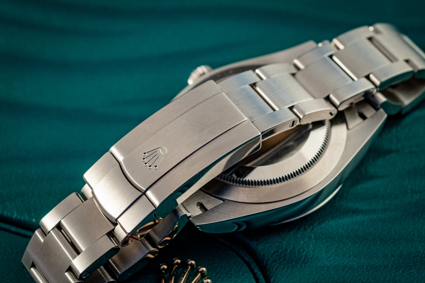 Rolex Oyster Perpetual 41 Blue Dial Steel Mens Automatic Watch 2023 Ref 124300 Box And Papers Purchase Receipt