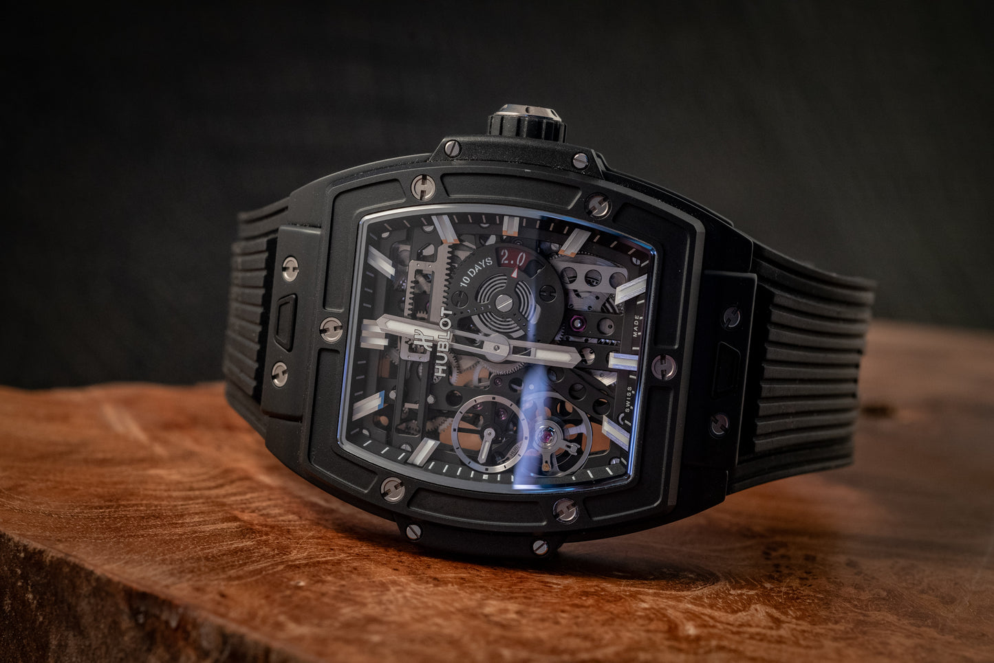 Hublot 2025 Spirit of Big Bang Meca-10 MSRP $31,200 Box And Papers Ref 614.CI.1170.RX