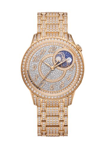 Vacheron Constantin Ìäg̩rie Moonphase 37 Rose Gold / Diamond - Diamond / Bracelet : Ref Number 8016F/127R-B977