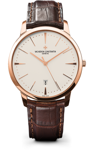 Vacheron Constantin Patrimony Contemporaine Self-Winding Pink Gold / Silver : Ref Number 85180/000R-9248