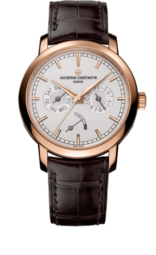 Vacheron Constantin Traditionnelle Day-Date Power Reserve Pink / Silver : Ref Number 85290/000R-9969