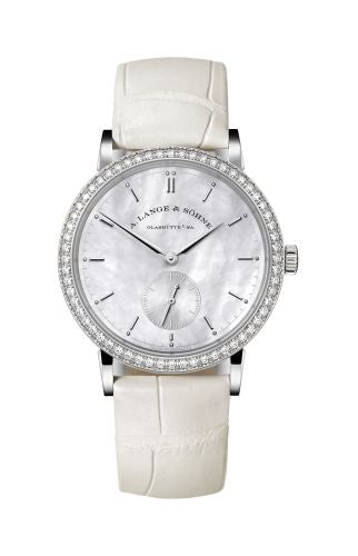 A. Lange & Sšhne Saxonia White Gold / Diamond : Ref Number 878.029
