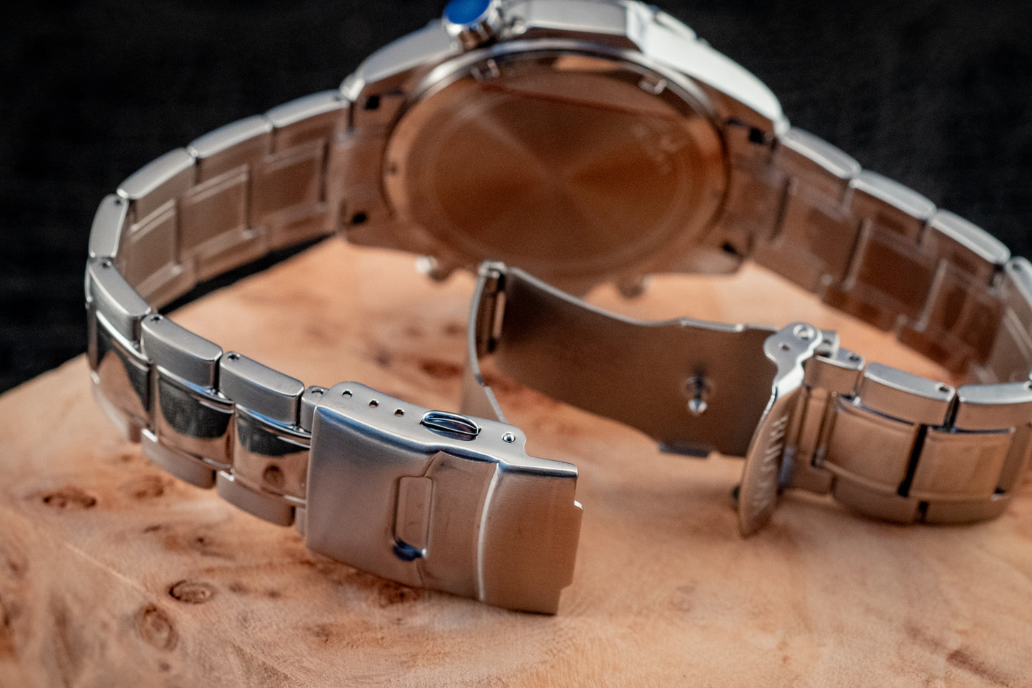 Bulova 2025 NEW Marine Star 43MM Blue Dial 6-Hand Chronograph Box And Papers