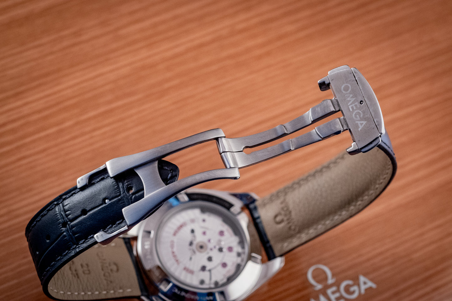 Omega 2023 Seamaster Aqua Terra Strap Blue 42MM Box And Papers Ref 231.13.42.21.03.001