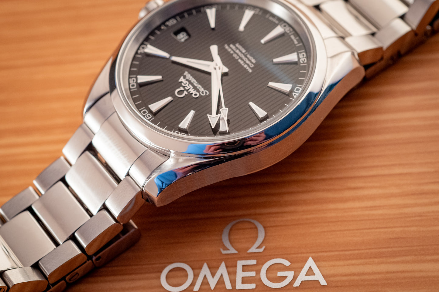 Omega 2021 Seamaster Aqua Terra Men's 42MM Stainless Steel Black Dial Ref 231.10.42.21.01.003