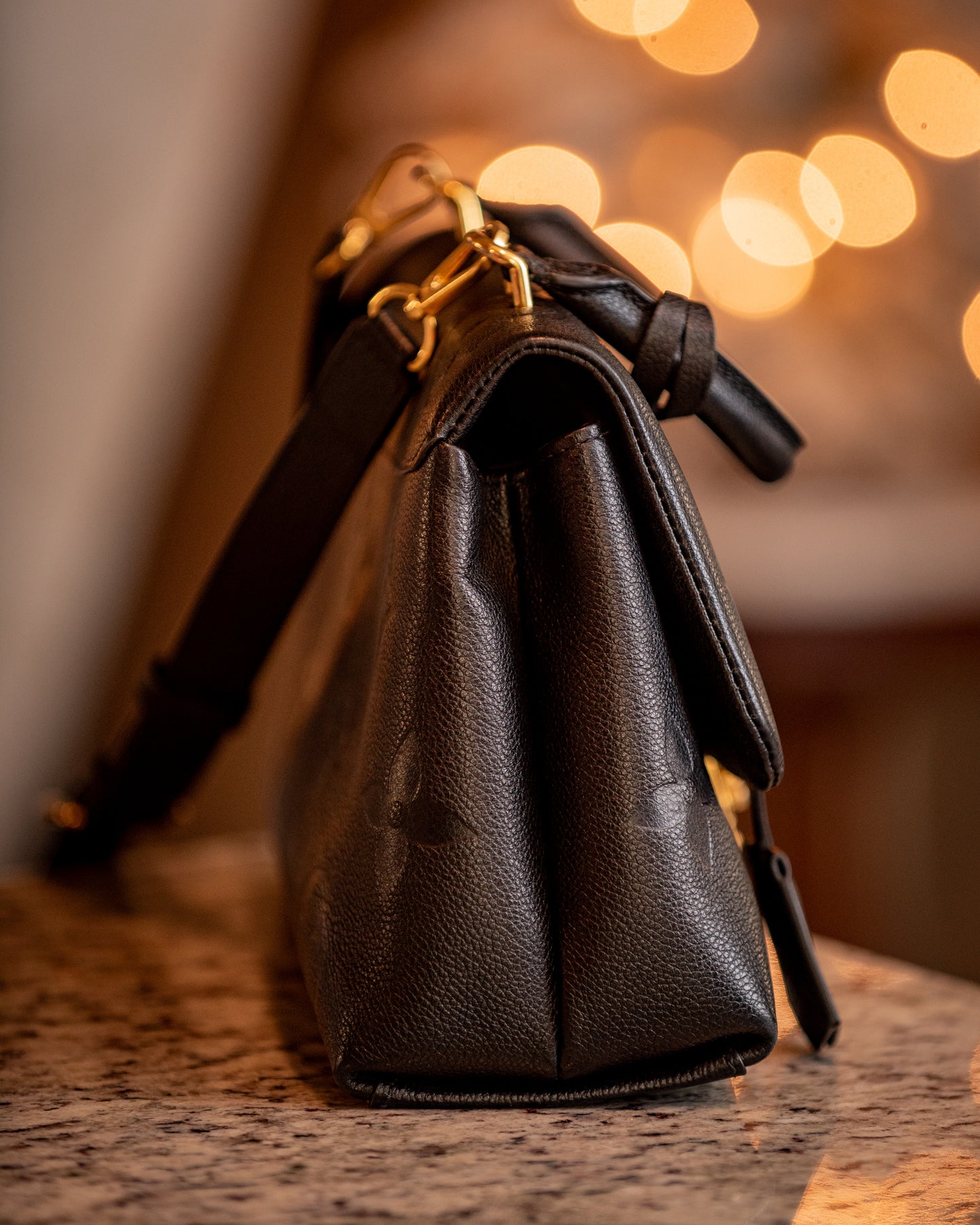 Louis Vuitton Madeleine MM Empreinte Top Handle Handbag Shoulder Strap Box LegitGrails Auth Papers