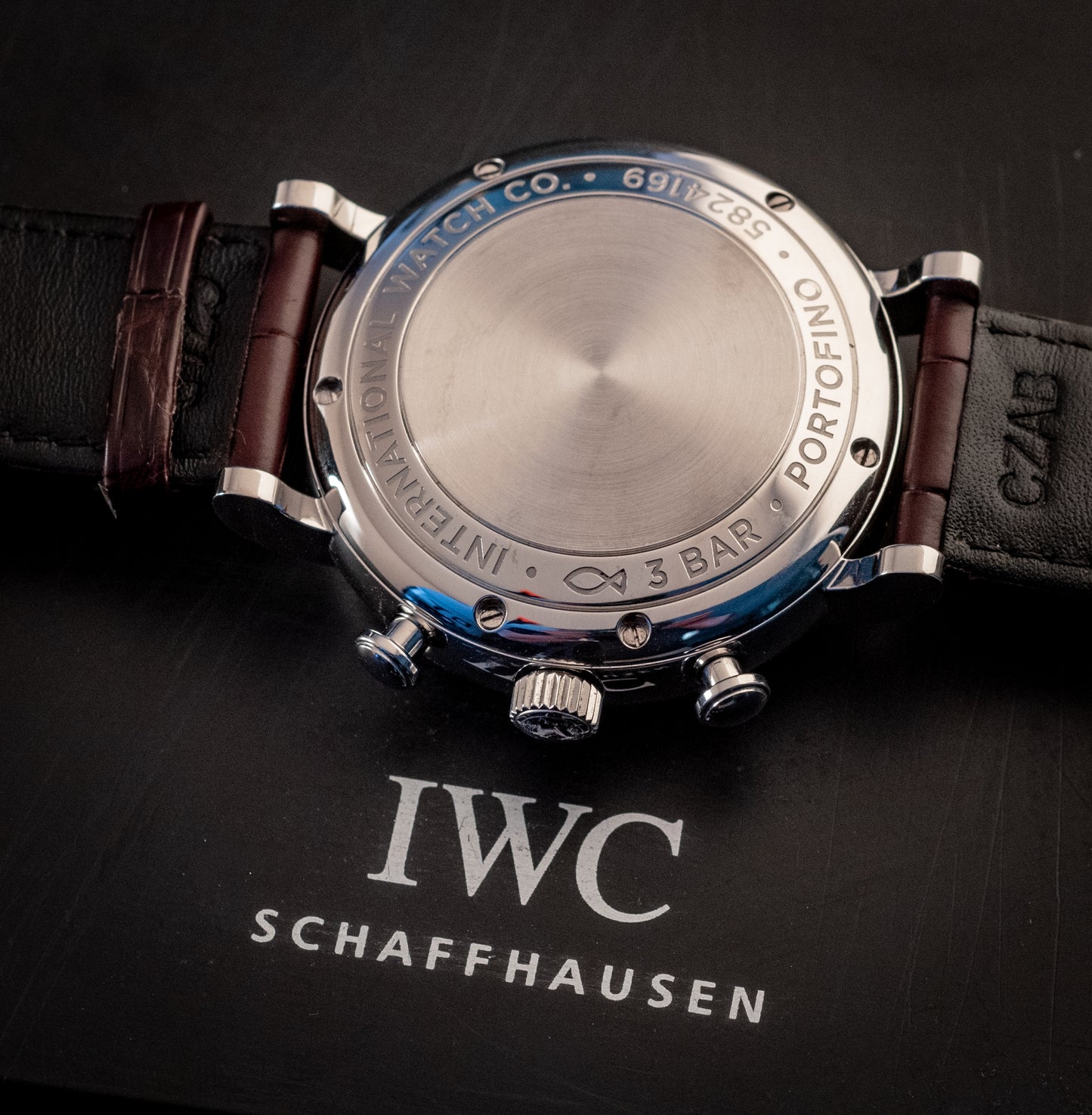 IWC Portofino Chronograph 2020 White Dial Box And Papers Ref IW391027