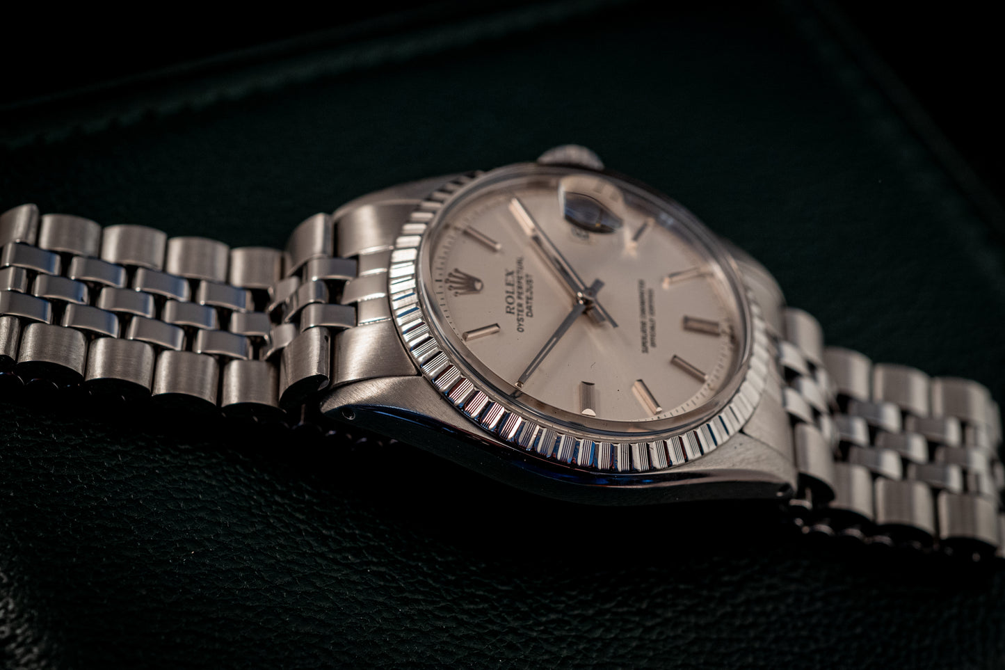 Rolex Datejust 36MM Stainless Steel Silver Dial Ref 1603
