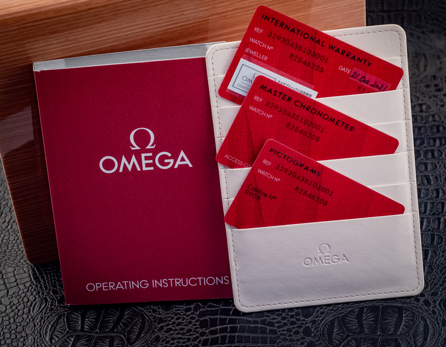 Omega Speedmaster Blue Chronoscope Master Chronometer 2021 Box And Papers Ref 329.30.43.51.03.001
