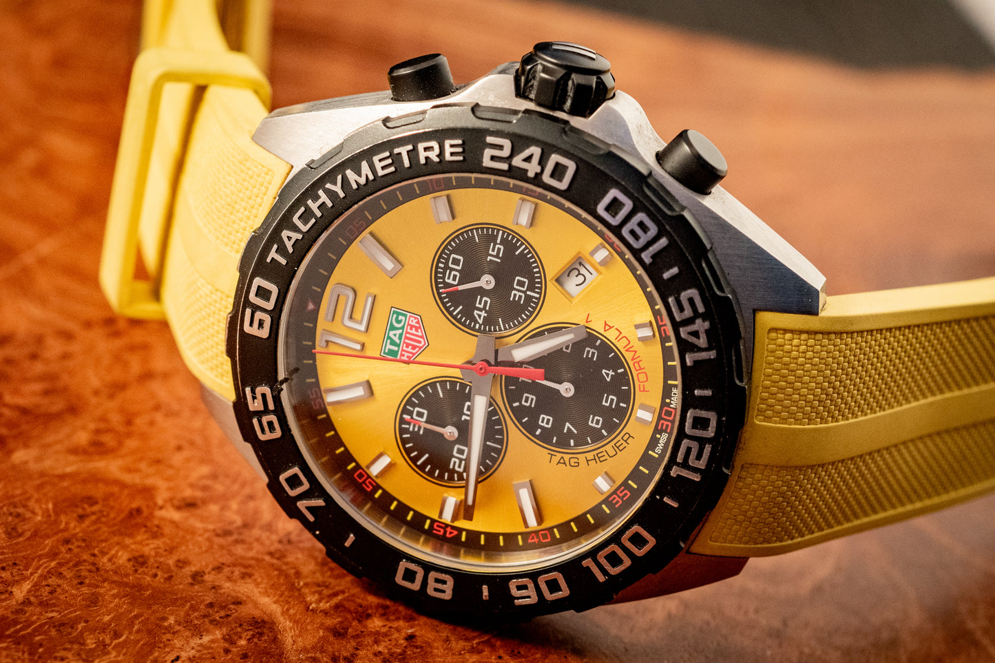 TAG Heuer Formula 1 2022 Box And Papers Purchase Receipt Yellow Ref CAZ101AM.FT8054