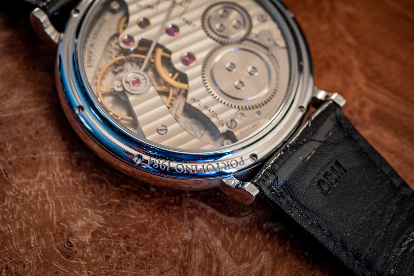 IWC Portofino Hand-Wound 46MM Full Set Box And Papers Ref IW544801