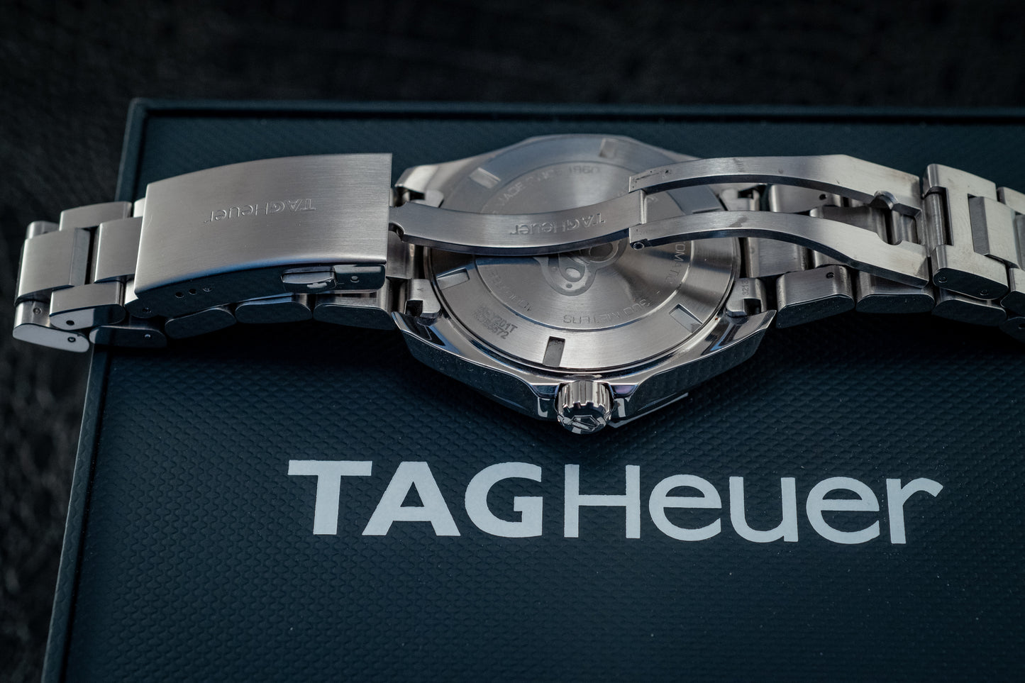 TAG Heuer 2023 Aquaracer 43MM Batman Box And Papers Ref WAY201T.BA0927