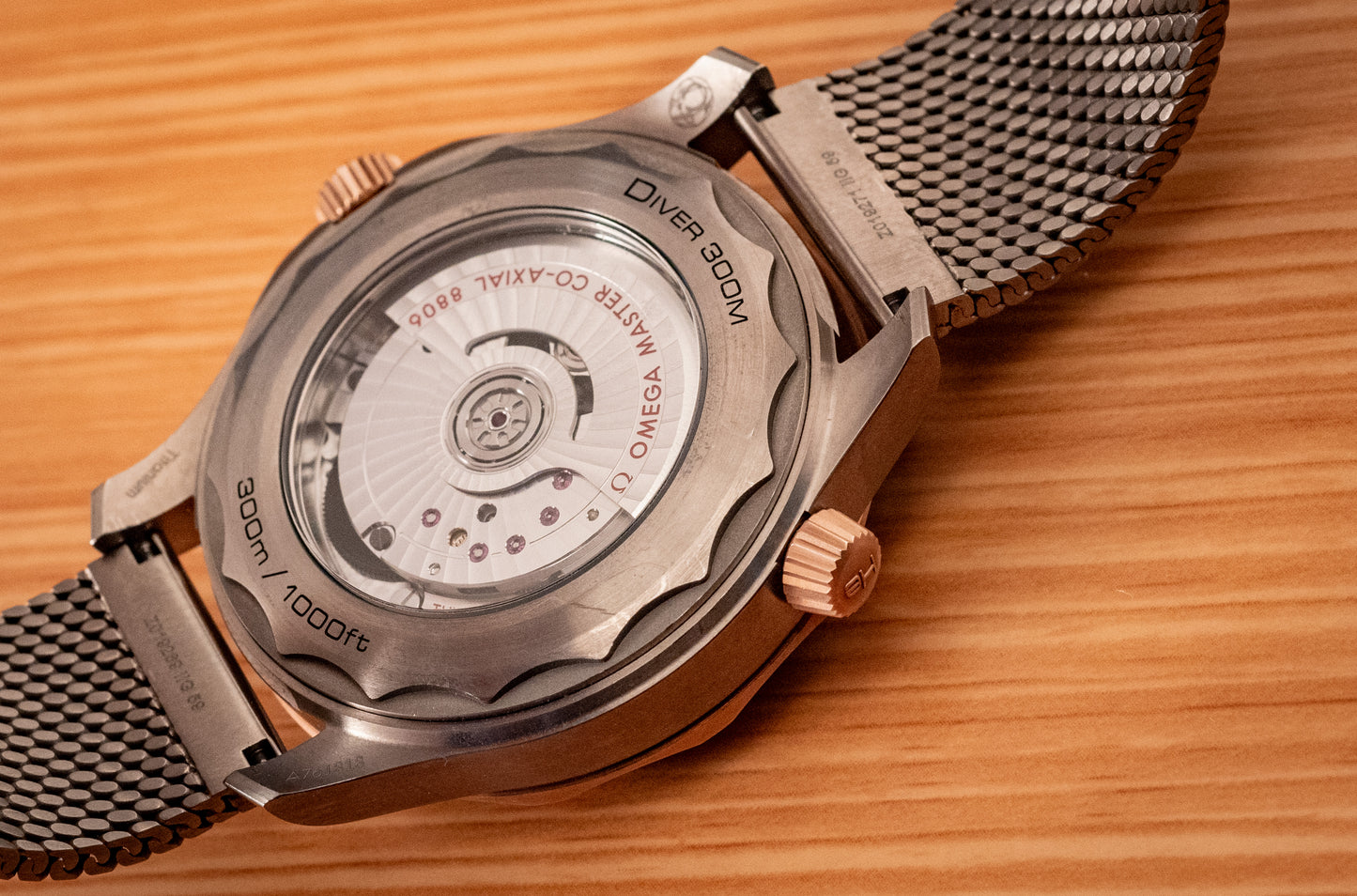 Omega Seamaster Diver 300 M Bronze Gold Green Dial Extra Strap 2025 Box And Papers Ref 210.92.42.20.10.001