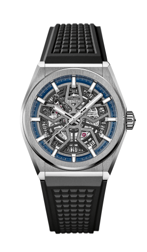 Zenith Defy Classic Titanium / Skeleton / Rubber : Ref Number 95.9000.670/78.R782