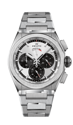 Zenith Defy El Primero 21 Titanium / Silver Panda / Bracelet : Ref Number 95.9001.9004/01.M9000