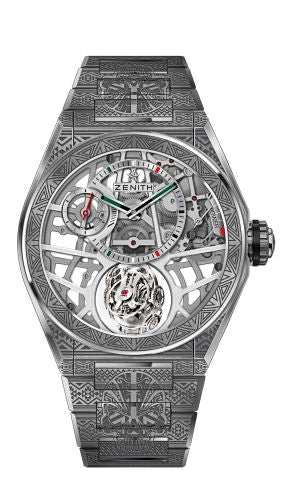 Zenith Defy Zero G Titanium / Skull Edition : Ref Number 95.9003.8812/80.M9002