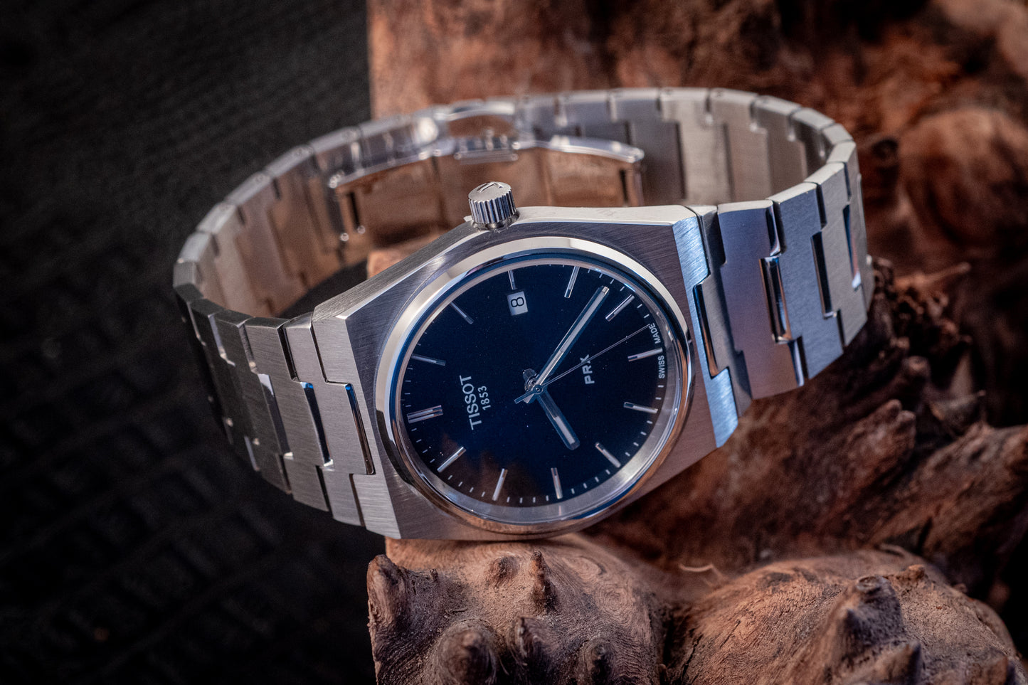 Tissot BRAND NEW PRX T-Classic Blue 40MM Box And Papers Ref T1374101104100